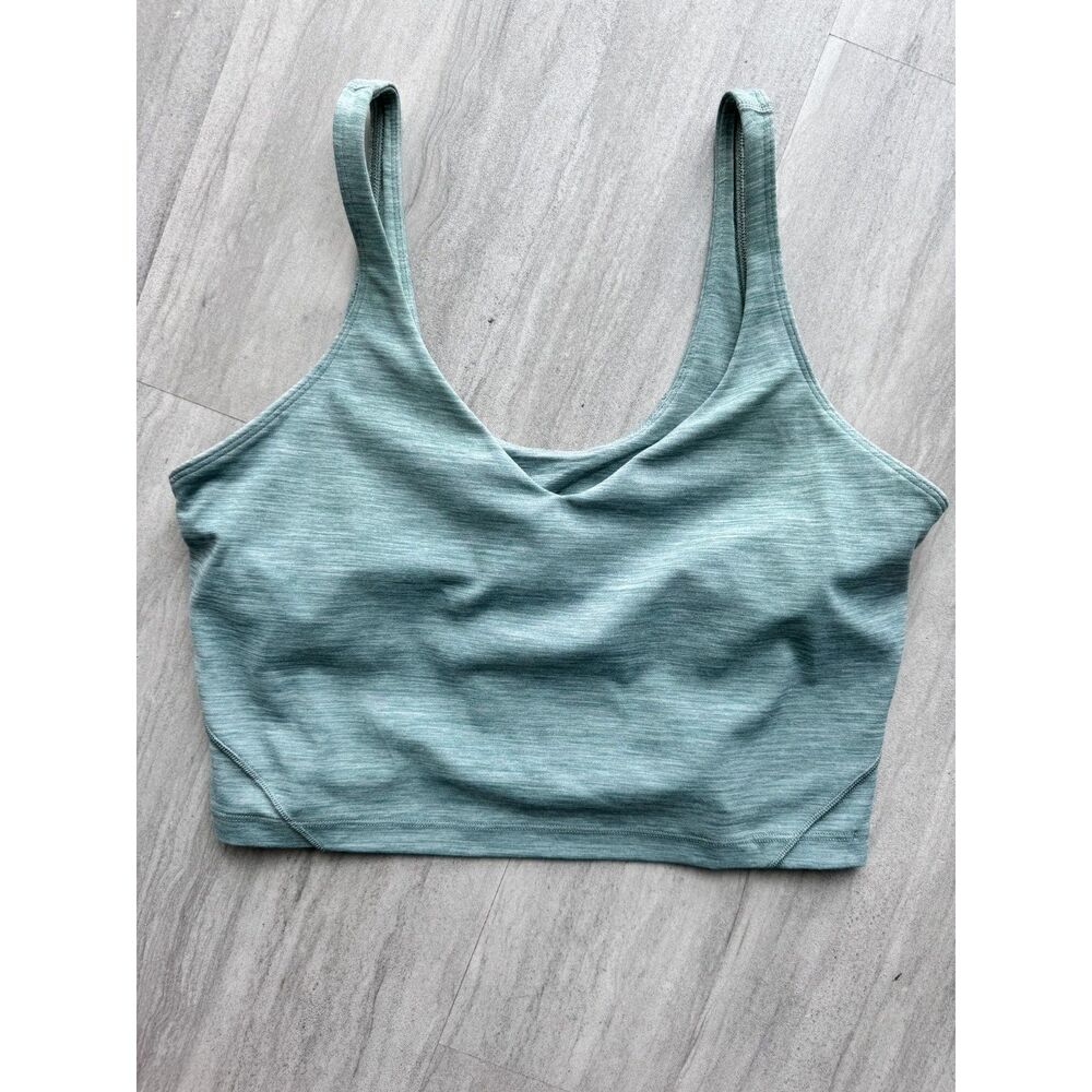 NWOT lululemon Align™ Tank Top Heathered Tidewater Teal Women's Green Size 12